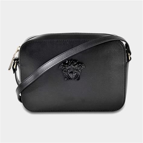 versace palazzo embellished leather camera bag|Versace Palazzo Camera Bag .